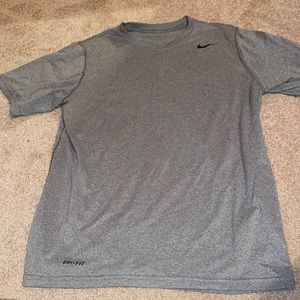Grey Nike Dri-fit T-shirt